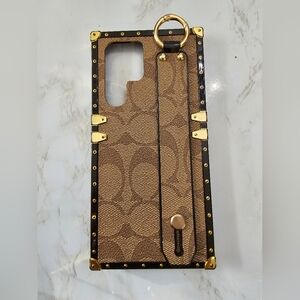 Coach case for Galaxy s22 Ultra